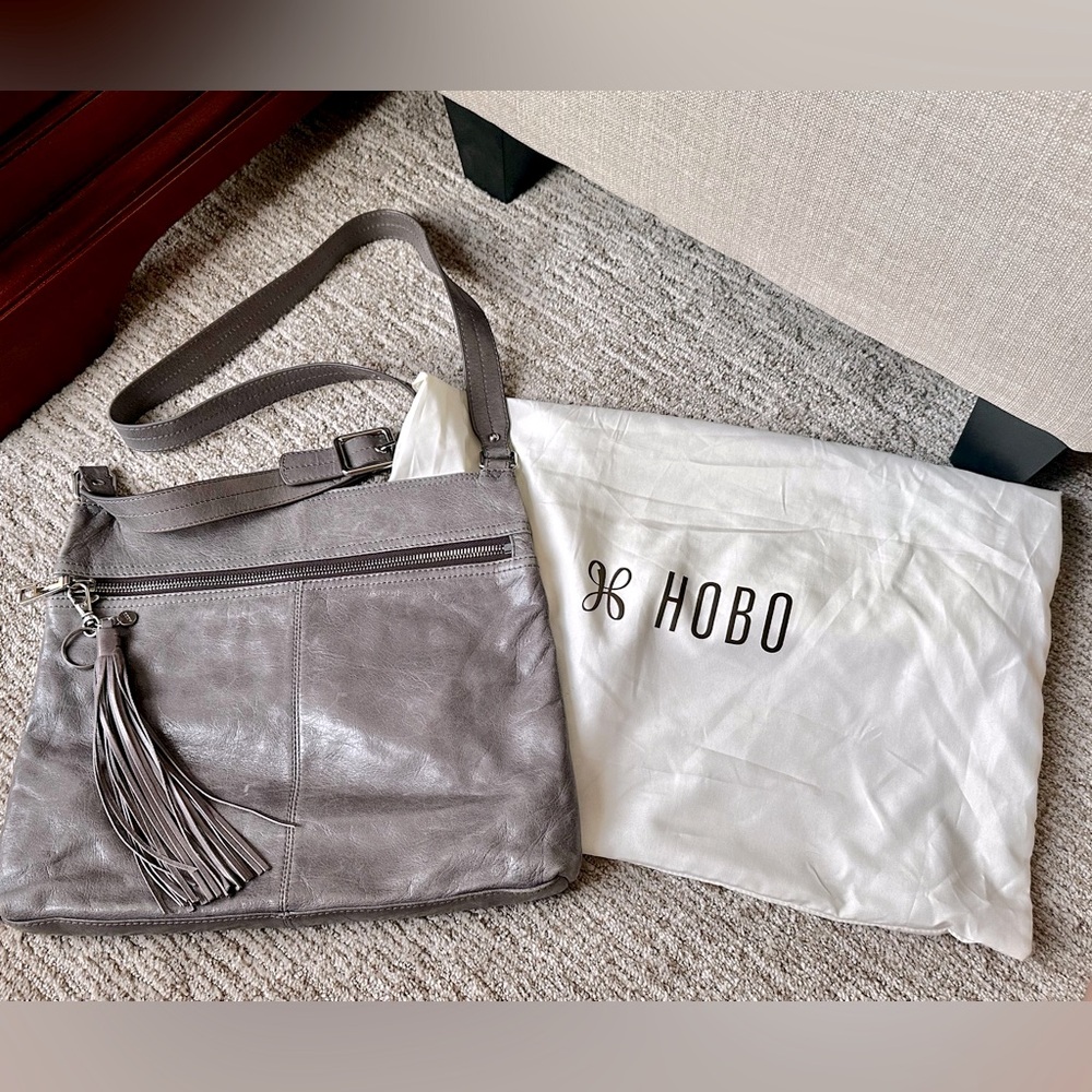 VINTAGE HOBO Lorna Crossbody and Hobo Wisp Keychain